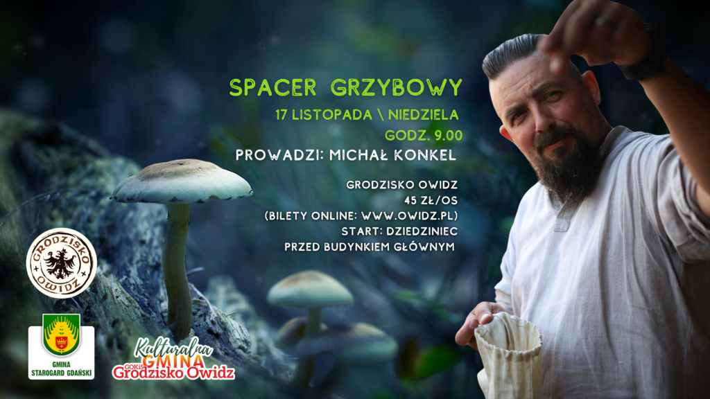 spacer grzybowy z michałem konkelem