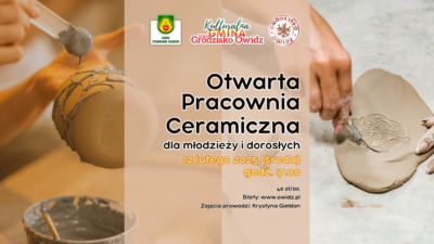 warsztaty: otwarta pracownia ceramiczna