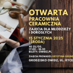 warsztaty: otwarta pracownia ceramiczna